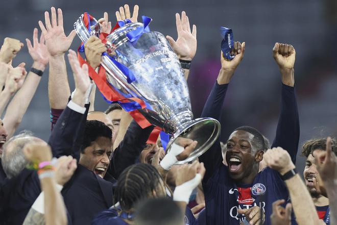 巴黎圣日耳曼俱乐部球员受表扬