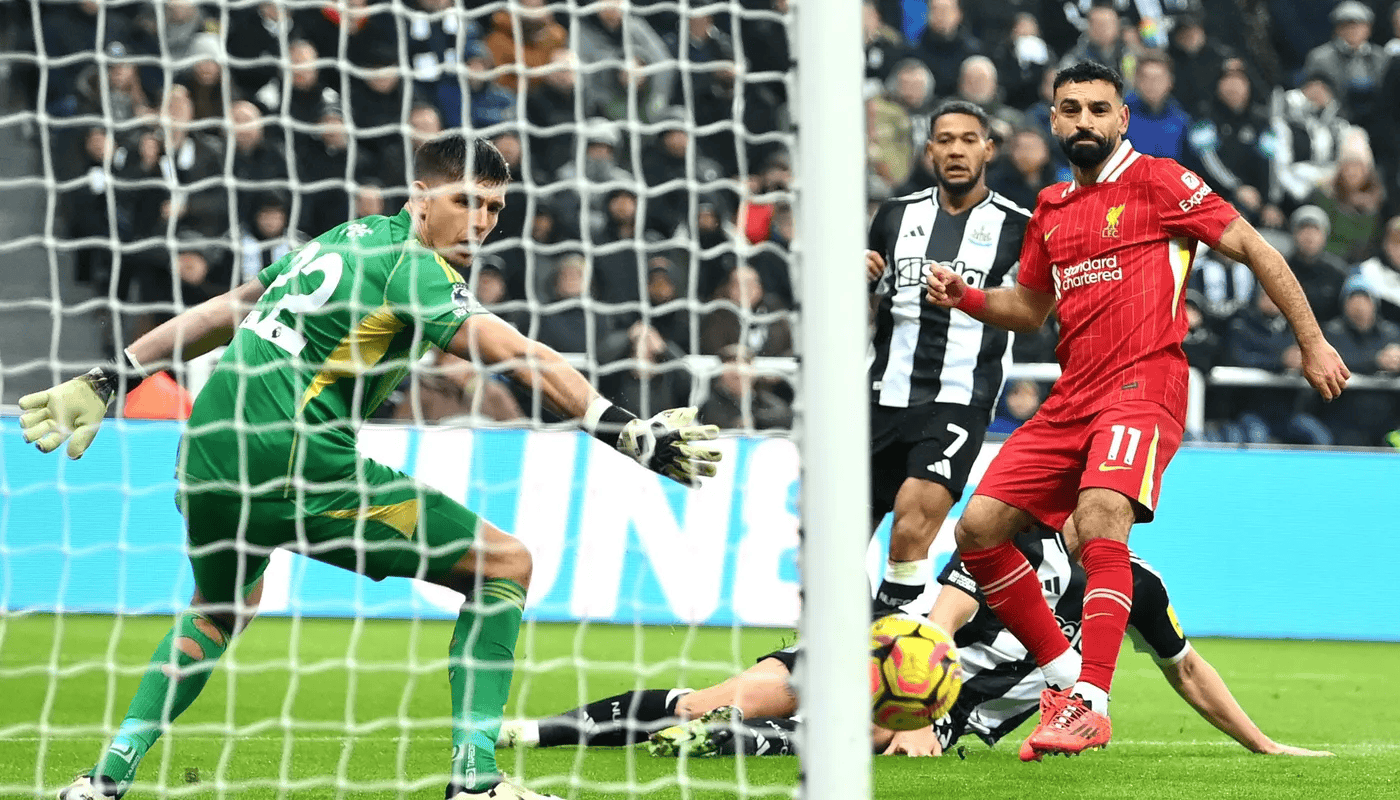 纽卡斯尔客场逼平利物浦，力保不败